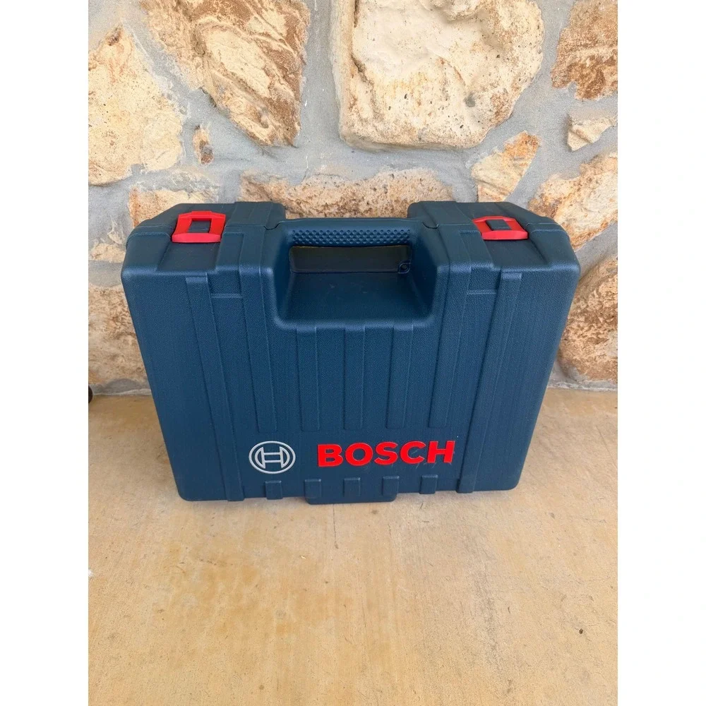 Bosch Blue Plastic Hard Shell Power Tool Carrying Case with Red Latches 19x15x6